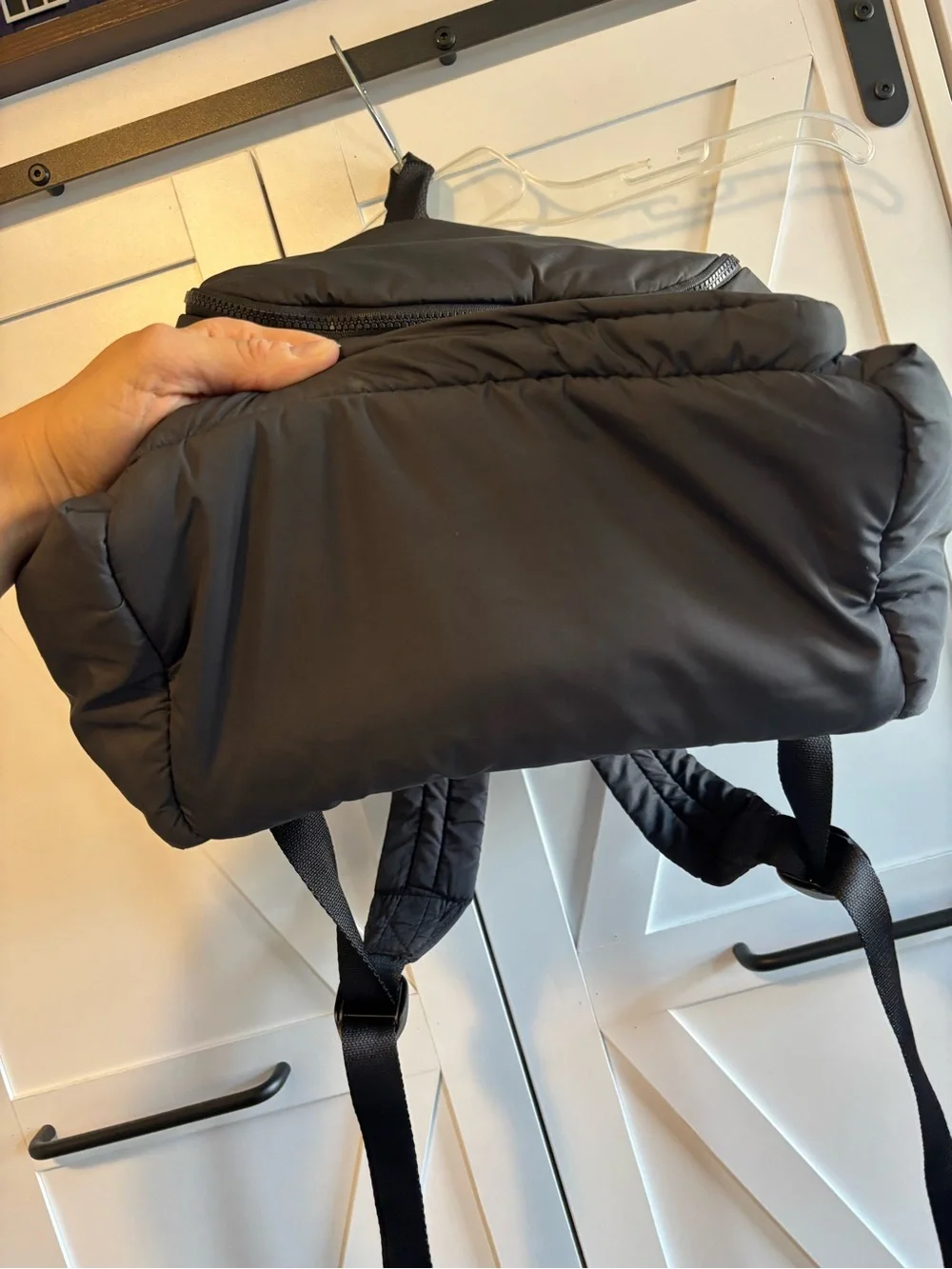 Baggallini Go To black puff backpack